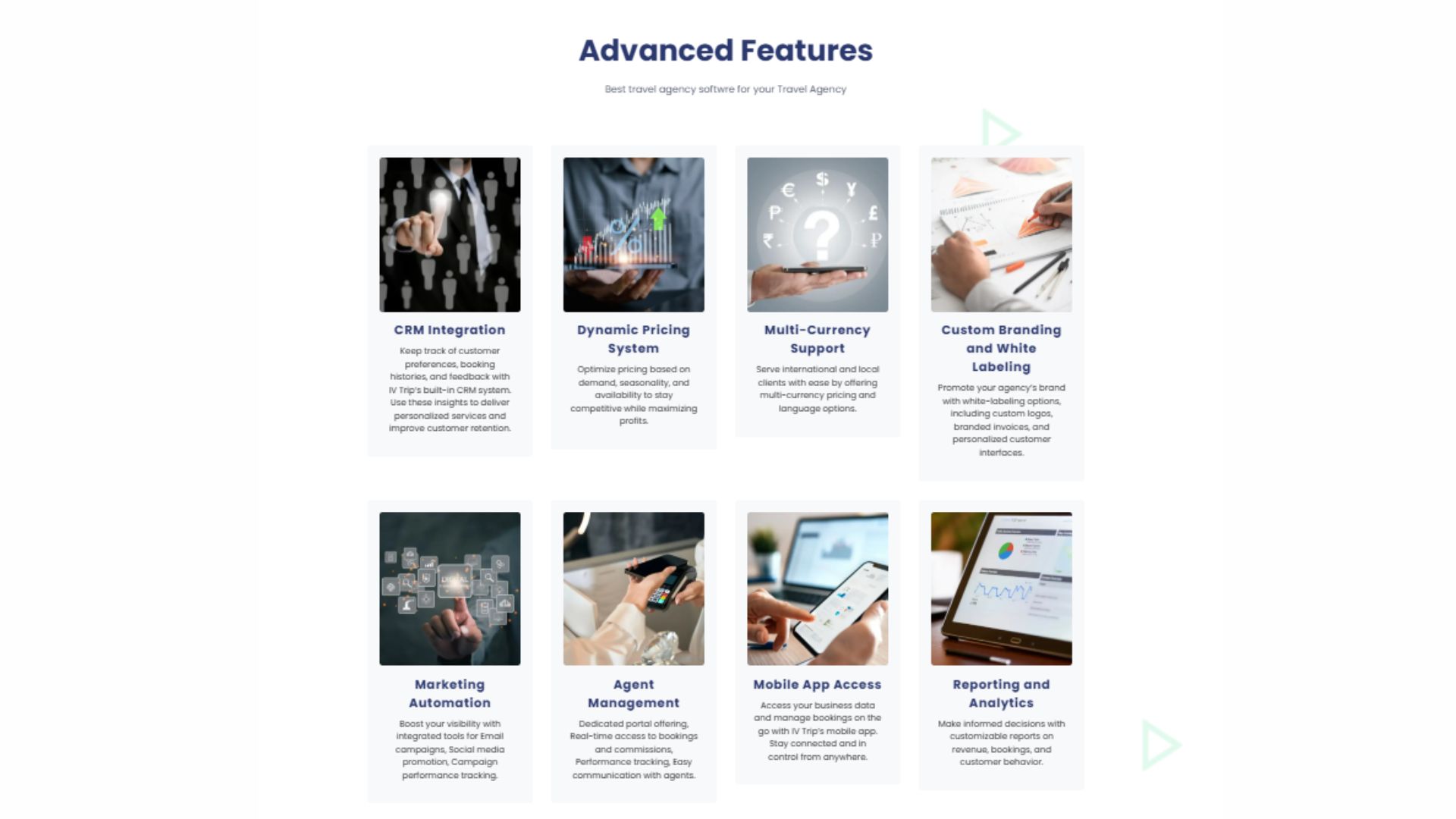travel software features